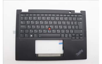 Lenovo 5M11N93144 C-Cover with keyboard, Bulgarian, Black, Backlight, WWAN, UK