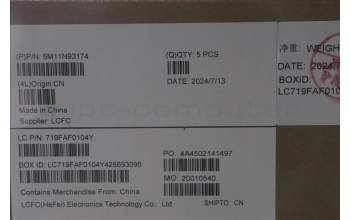 Lenovo 5M11N93174 MECH_ASM BL KB BK WW GRE LTN