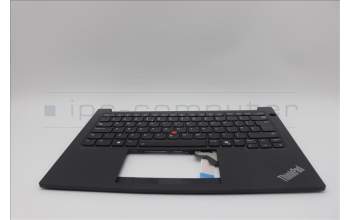 Lenovo 5M11N94237 C-Cover with keyboard, UK English, Black, Backlight, UK