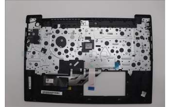 Lenovo 5M11N96586 C-Cover with keyboard, US English Euro, Black, US