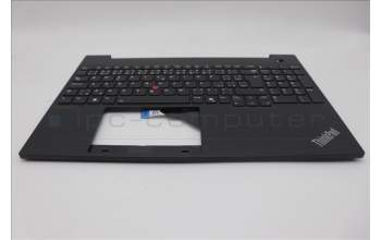Lenovo 5M11N99183 C-Cover with keyboard, Czech Slovakian, Black, Backlight, UK