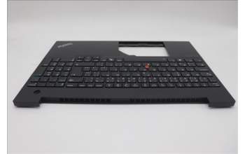Lenovo 5M11N99183 C-Cover with keyboard, Czech Slovakian, Black, Backlight, UK