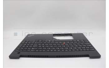 Lenovo 5M11N99188 MECH_ASM FRU KBD CCV SLV BL(LTN) UK BK