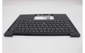 Lenovo 5M11N99566 C-Cover with keyboard, Czech Slovakian, Black, Backlight, WWAN, UK