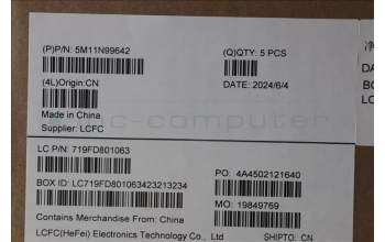 Lenovo 5M11N99642 MECH_ASM BL KB BK WW RUS SRX
