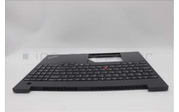 Lenovo 5M11N99839 MECH_ASM FRU KBD CCV ENG BL (CHY) US BK