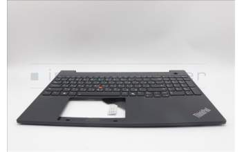 Lenovo 5M11N99882 C-Cover with keyboard, Russian, Black, Backlight, US
