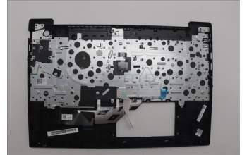 Lenovo 5M11N99906 C-Cover with keyboard, US English Euro, Black, Backlight, US