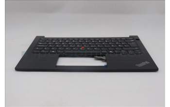 Lenovo 5M11N99989 C-Cover with keyboard,Norwegian,Black