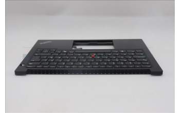 Lenovo 5M11N99989 C-Cover with keyboard,Norwegian,Black