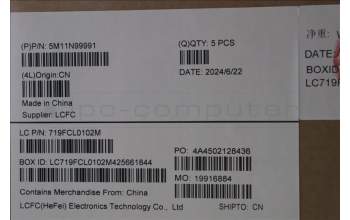 Lenovo 5M11N99991 MECH_ASM FRU NOR (SRX) UK BK