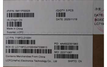 Lenovo 5M11P00025 MECH_ASM FRU UKE (CHY) UK BK