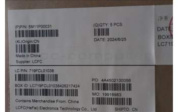 Lenovo 5M11P00031 MECH_ASM FRU EURO ENG (SRX) US BK