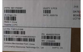 Lenovo 5M11P00087 MECH_ASM FRU ARA (SRX) US AG