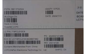 Lenovo 5M11P32524 MECH_ASM FRU KOR BL (SRX) US BK