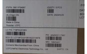 Lenovo 5M11P34997 MECH_ASM GRP_KBD_BZL_BEL_WL_LG_LTN