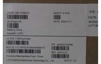 Lenovo 5M11P35012 MECH_ASM GRP_KBD_BZL_ILD_WL_LG_LTN