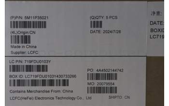 Lenovo 5M11P35021 MECH_ASM GRP_KBD_BZL_RUS_WL_LG_LTN