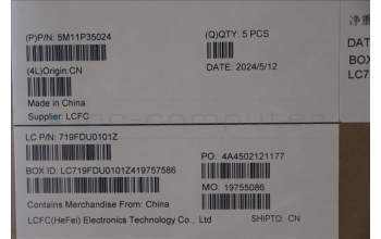 Lenovo 5M11P35024 MECH_ASM GRP_KBD_BZL_SWE/FIN_WL_LG_LTN