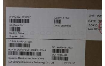 Lenovo 5M11P35097 MECH_ASM GRP_KBD_BZL_SPA_WW_LG_LTN