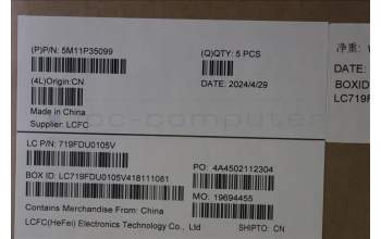 Lenovo 5M11P35099 MECH_ASM GRP_KBD_BZL_SWS_WW_LG_LTN