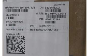 Lenovo 5M11P47338 MECH_ASM NoNFC CCvr+BEL KB ASM,SRX