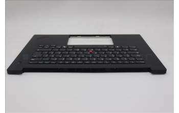 Lenovo 5M11P47454 C-Cover with keyboard, German, Backlight, UK