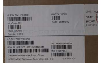 Lenovo 5M11P68330 MECH_ASM BL KB NP BK HUN LTN