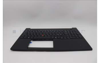 Lenovo 5M11P68350 C-Cover with keyboard, Nordic, Black, Backlight, UK