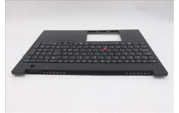 Lenovo 5M11P68837 C-Cover with keyboard, Switzerland, Black, Backlight, WWAN, SIM, UK