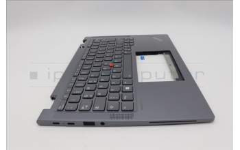 Lenovo 5M11P68938 MECH_ASM BL KB GY GER CHY