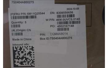 Lenovo 5M11Q25544 MECH_ASM GRP_KBD_BZL_ARA_WL_BK_CHY