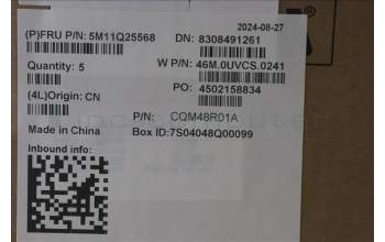 Lenovo 5M11Q25568 MECH_ASM GRP_KBD_BZL_POR_WL_BK_CHY