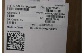 Lenovo 5M11Q25782 MECH_ASM GRP_KBD_BZL_SWE/FIN_WW_BK_SRX