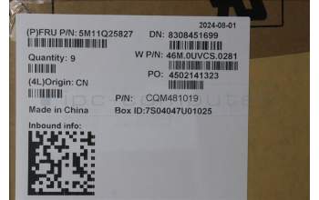 Lenovo 5M11Q25827 ASM-CASE-REAR,COVER,TOUCH