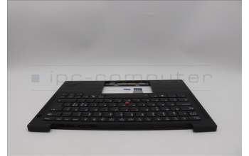 Lenovo 5M11Q53874 MECH_ASM KBD Ccvr NORDIC BK BL SRX UK BK