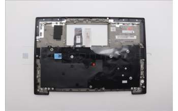Lenovo 5M11Q54132 C-Cover with keyboard, Icelandic, Black, Backlight, WWAN, UK