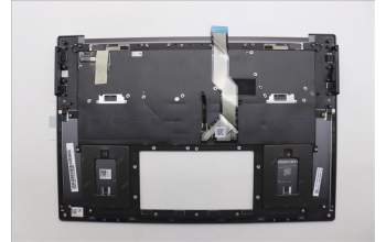 Lenovo 5M11Q55141 C-Cover with keyboard, Icelandic, FingerPrint Reader, UK