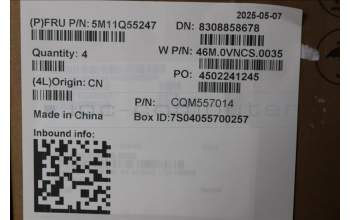 Lenovo 5M11Q55247 MECH_ASM Ccvrasm,KB,NORDIC,NWFC,NBL,LTN