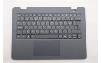Lenovo 5M11Q55249 C-Cover with keyboard, Portuguese, Luna Grey, Non-Backlight, No World Face Camera, UK
