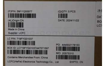 Lenovo 5M11Q55977 MECH_ASM GRP_KBD_BZL_GER_WL_DB_LTN