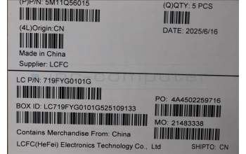 Lenovo 5M11Q56015 C-Cover with keyboard, Greek, Deep Black, FingerPrint Reader, WWAN, US