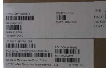 Lenovo 5M11Q60573 MECH_ASM BL KB BK BEL SRX