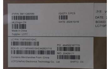 Lenovo 5M11Q60589 MECH_ASM BL KB BK CZE/SLK SRX