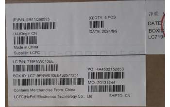 Lenovo 5M11Q60593 MECH_ASM BL KB BK DEN SRX