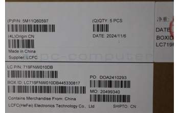 Lenovo 5M11Q60597 MECH_ASM BL KB BK ENG SRX