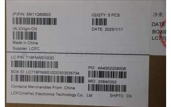 Lenovo 5M11Q60603 MECH_ASM BL KB BK EURO ENG CHY