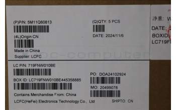 Lenovo 5M11Q60813 MECH_ASM BL KB BK SC HBW SRX