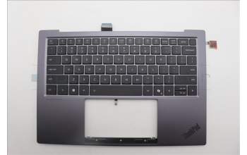 Lenovo 5M11R87933 MECH_ASM GRP_KBD_BZL_ENG_WL_BKGY_LTN