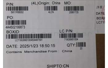 Lenovo 5M11R88002 MECH_ASM ASM-IO-FACE,L